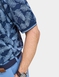 Pegasus Palm Print Polo - Navy