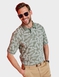 Pegasus Palm Print Polo - Sage