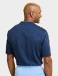 Pegasus 2 Pack Grandad Neck T-Shirt - Navy