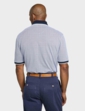 Pegasus 2 Pack Printed and Plain Polo - Navy