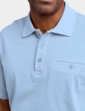 Pegasus 2 Pack Stripe Plain Pique Polo - Sky