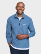 Regatta Quarter Zip Fleece Top Thompson Marl - China Blue