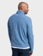 Regatta Quarter Zip Fleece Top Thompson Marl - China Blue