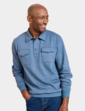 Pegasus Sweatshirt With Chest Pockets - Denim