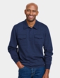 Pegasus Sweatshirt With Chest Pockets - Navy