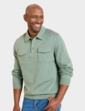 Pegasus Sweatshirt With Chest Pockets - Sage