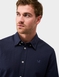 Crew Clothing Seersucker Shirt - Navy
