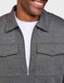 Pegasus Sherpa Lined Fleece Jacket - Charcoal