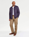 Pegasus Sherpa Lined Fleece Jacket - Navy