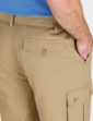 Pegasus Longer Cargo Short - Dark Stone