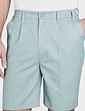 Stain and Water Resistant Easy Care High Rise Shorts - Mink