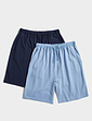 Pegasus 2 Pack Pull On Pique Short - Navy