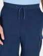 Pegasus 2 Pack Pull On Cargo Shorts - Navy