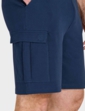 Pegasus 2 Pack Pull On Cargo Shorts - Navy
