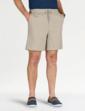 Pegasus Seersucker Stretch Waist Shorts - Bark