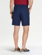 Pegasus Seersucker Stretch Waist Shorts - Navy