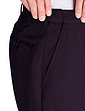 Pegasus Twill Trouser With Hidden Stretch Waist - Black