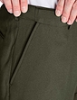 Pegasus Twill Trouser With Hidden Stretch Waist - Lovat