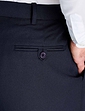 Pegasus Twill Trouser With Hidden Stretch Waist - Navy