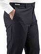 Farah Four Way Stretch Poly Trouser with Slant Pocket Charcoal