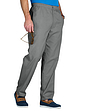 Pegasus Easy Pull On Cotton Trouser - Charcoal