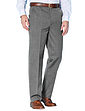 The Fitting Room Wool Blend Trouser - Grey