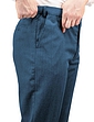 The Fitting Room Wool Blend Trouser - Navy