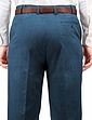 The Fitting Room Wool Blend Trouser - Navy