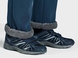 Pegasus Sherpa Lined Knitted Jog Pant - Navy