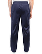 Pegasus Tricot Knitted Track Pants With Zip Hem - Navy