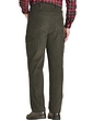 Pegasus Cord Cargo Trouser With Side Stretch - Olive