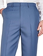 Elasticated Waist Formal Trouser - Airforce