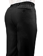 Elasticated Waist Formal Trouser - Black