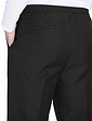 The Fitting Room Fully Elasticated Woven Trouser Black