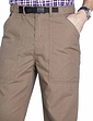Pegasus Cotton Rich Canvas Trouser With Belt