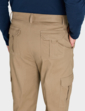 Pegasus Cargo Trouser With Hidden Stretch Waistband - Bark