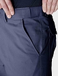 Pegasus Cargo Trouser With Hidden Stretch Waistband - Navy