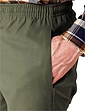 Pegasus Fleece Lined Pull On Drawcord Trouser Olive