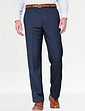 Farah Hidden Stretch Waistband Trouser - Navy