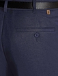 Farah Hidden Stretch Waistband Trouser - Navy