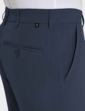 Farah Hidden Stretch Waistband Trouser - Navy
