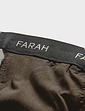 Farah Slant Pocket Trouser - Taupe