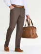 Farah Frogmouth Pocket Trouser - Taupe