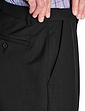 Pegasus Stain Resist Trouser With Hidden Stretch Waistband - Black