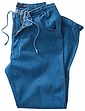 Pegasus Elastic Waist Denim Jean in Stretch fabric - Light Blue