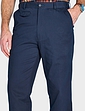 Pegasus Cotton Chino Trouser - Navy