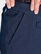Pegasus Cotton Chino Trouser - Navy