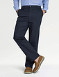 Stain and Water Resistant Cotton Trouser - Navy
