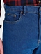 Pegasus Denim Jean in Stretch Fabric - Blue