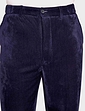 Pegasus Sherpa Lined Cord Trousers - Navy